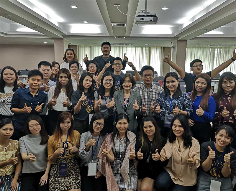 31 students of MBA Offshore Program Yangon batch 10 and 11 and Mandalay batch 7 visit UTCC
